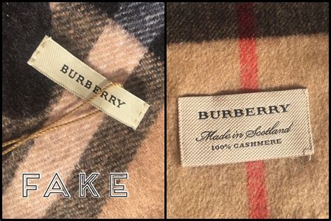 do burberry scarves have a label on them|original Burberry scarf.